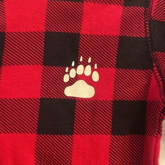 Kids Size 10 Long Johns PJs Pajamas with Trap Door NWT - Picture 2 of 10